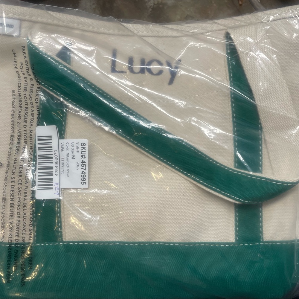 Lands End Medium Canvas Bag